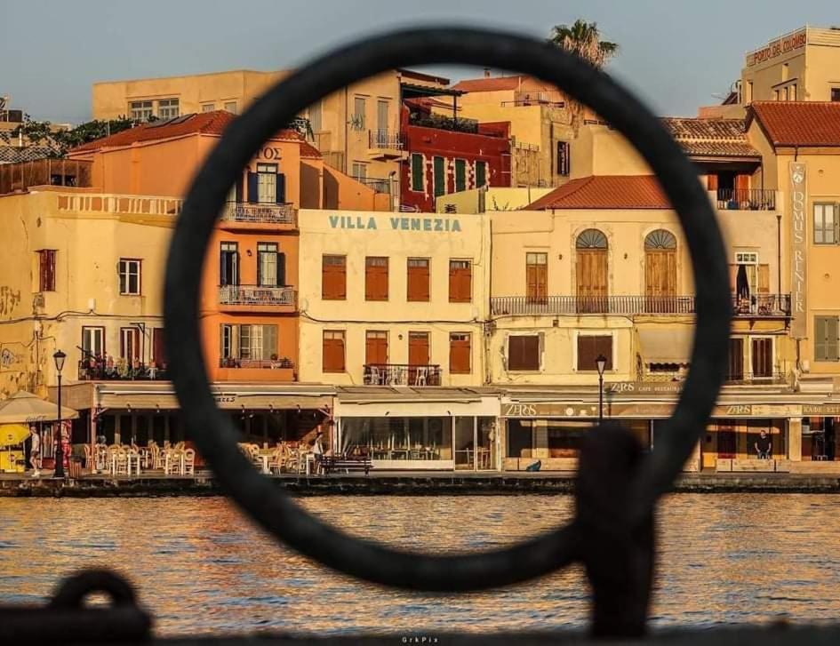 Villa Venezia Chrissi Akti Chania Exterior foto