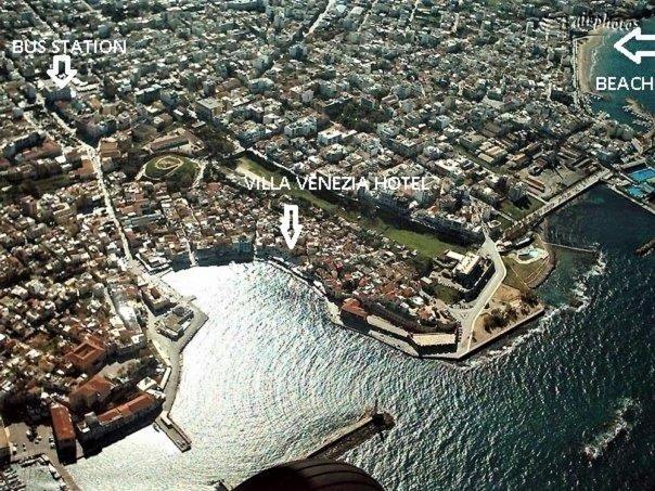Villa Venezia Chrissi Akti Chania Exterior foto