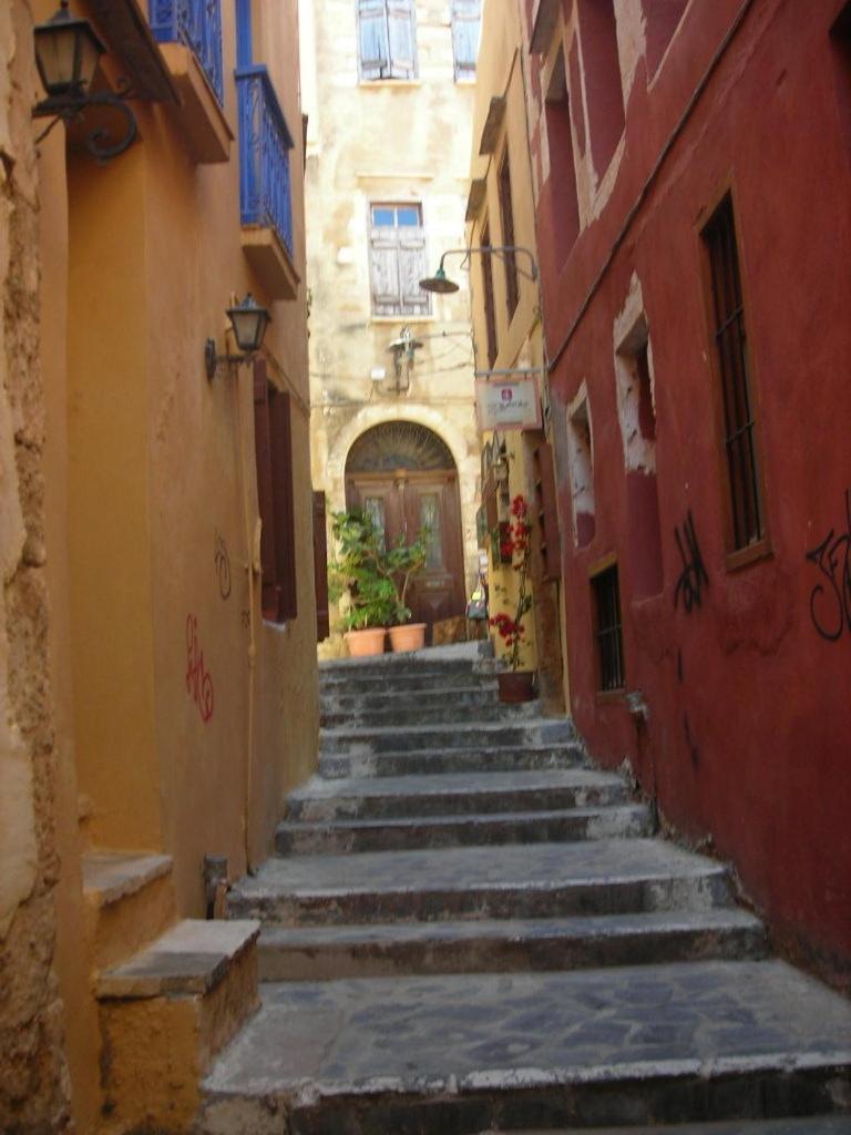 Villa Venezia Chrissi Akti Chania Exterior foto