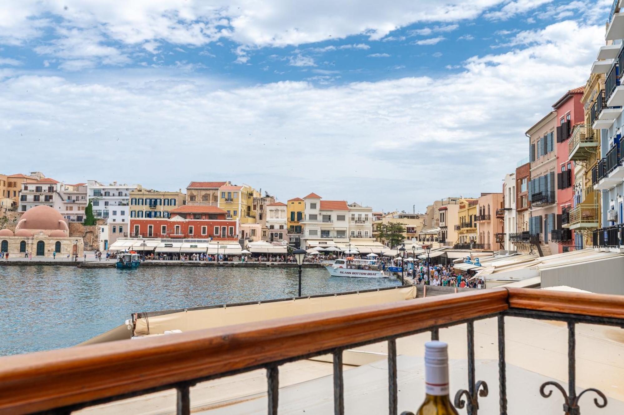 Villa Venezia Chrissi Akti Chania Exterior foto