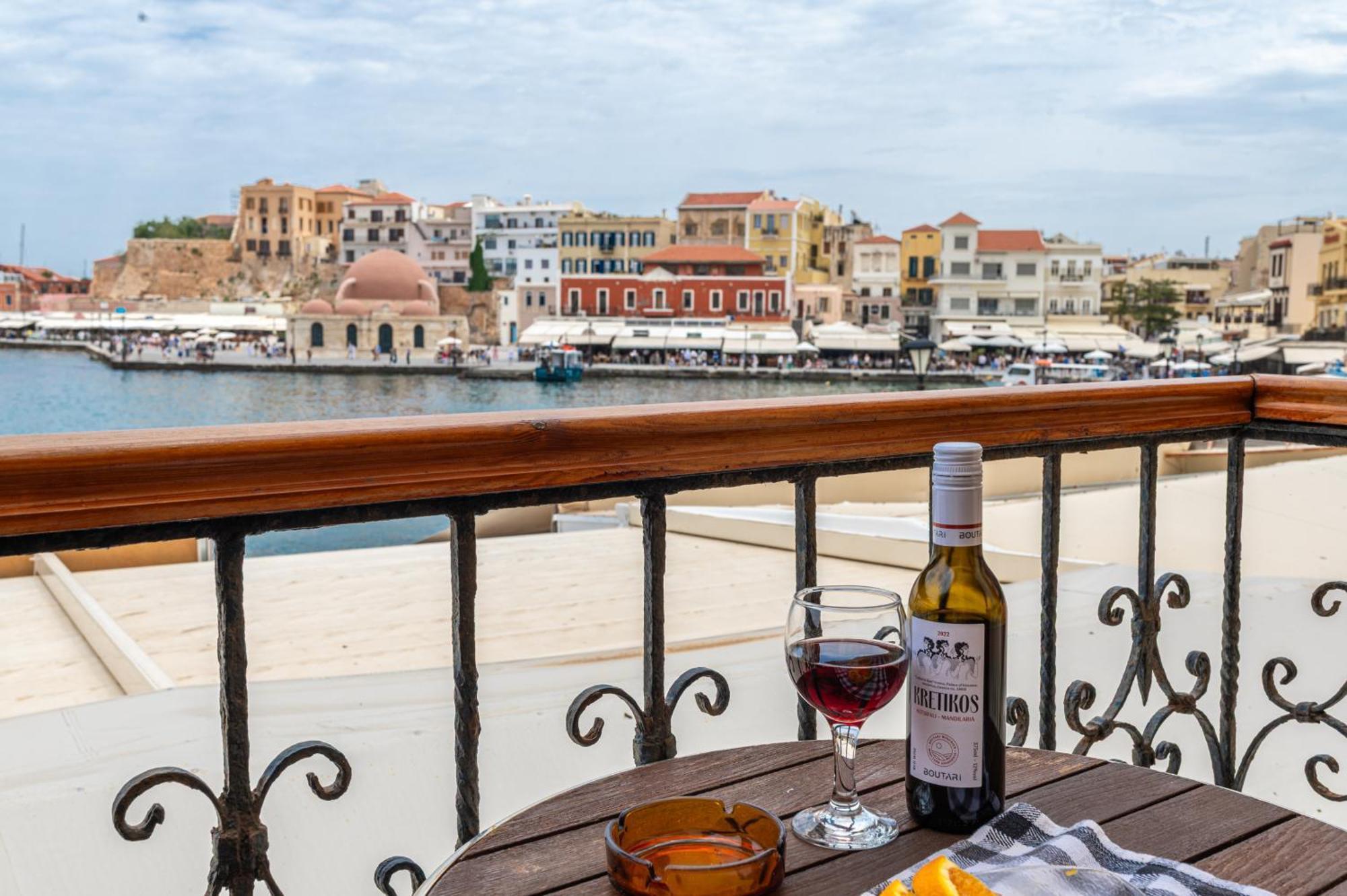 Villa Venezia Chrissi Akti Chania Exterior foto