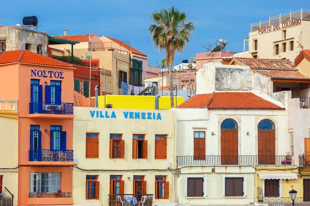 Villa Venezia Chrissi Akti Chania Exterior foto