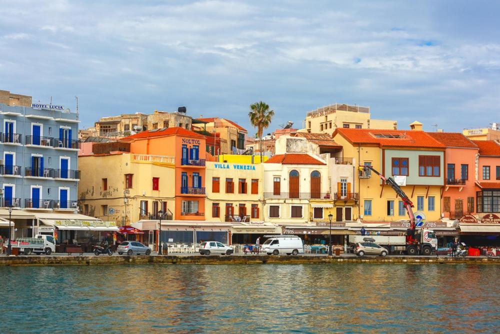 Villa Venezia Chrissi Akti Chania Exterior foto